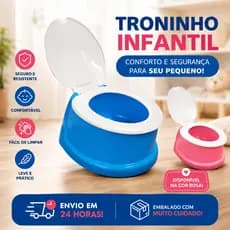 Troninho Infantil Penico Com Tampa Criança Redutor De Assento Infantil Para Desfraude