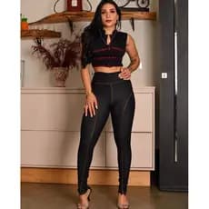 Calça Montaria Cotton Imita Jeans