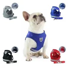 Coleira Para Cachorro Gato e Cães Colete Peitoral Pequeno Filhote Pet Refletor De Segurança Filhote Pet 1,10 Metros