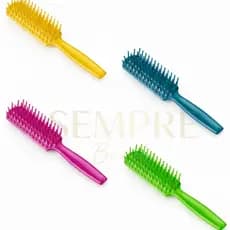 Escova para Cabelo Modelo Jacaré – Desembaraçante | Cores Variadas Enviadas Aleatoriamente