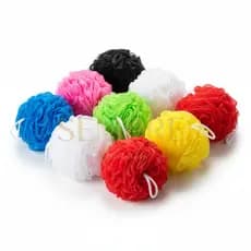 Kit de duas esponjas de nylon premium na cor preta ou cores aleatórias