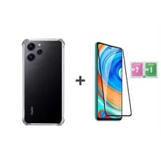 Capa Capinha Xiaomi Redmi Note 9 Anti Impacto Transparente + Pelicula 3D de Vidro Anti Impacto ENVIO IMEDIATO