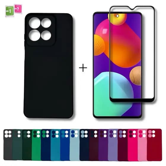 Capa Capinha Para Motorola Moto G15 / G17 Capa + Pelicula 3D de Vidro Moto G15 / G17 ENVIO IMEDIATO