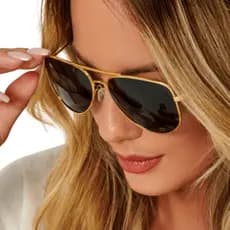 Óculos de Sol Aviador Unissex – Proteção UV Estilo Clássico