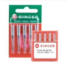 Kit 4 unidades de Agulha Overlock Singer DCx27