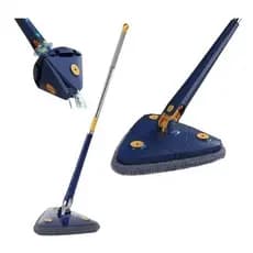 Mop De Limpeza Triangulo Ajustavel Giratorio 360? Esfregao