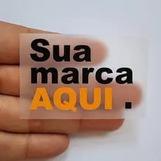 Etiqueta Personalizada DTF Para Roupas Logo Própria Adesivo Termocolante Premium