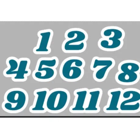numeros em dtf ...