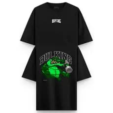 Camiseta Oversized Bulking Musculação Algodão Ripfire Streetwear Treino Academia