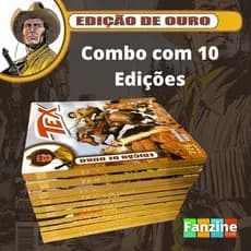 10 Hqs Faroeste - Tex Ouro - Histórias Completas