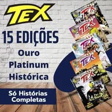 15 Hqs Tex Platinum Ouro Anual Histórica - A Escolher