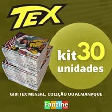 Kit 30 Hqs Gibi Tex Mensal, Coleção Ou Almanaque