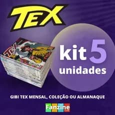 Kit 5 Hqs Gibi Tex Mensal, Coleção Ou Almanaque