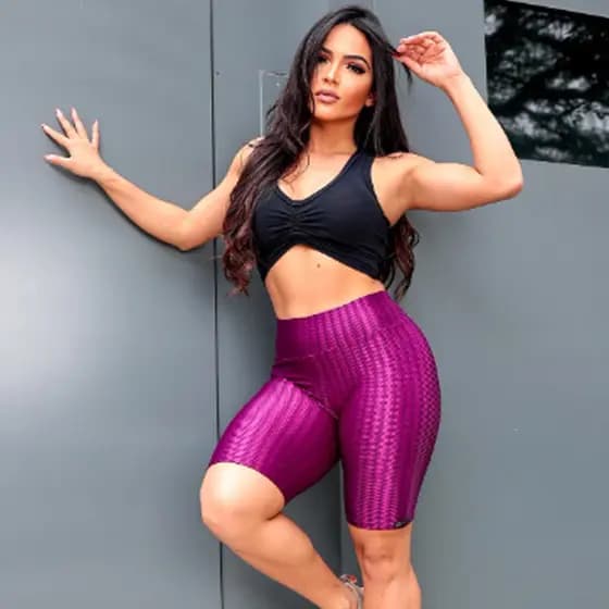 Bermuda de Academia Fitness Cirre New Zig 3D Alta Qualidade