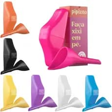 Pipizito Funil Urinário Reutilizável Escolha a Cor