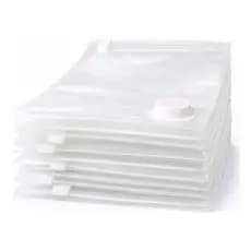 Kit 10 Saco A Vacuo Organizador Roupas Mala Viagem Guarda Roupa Pequeno
