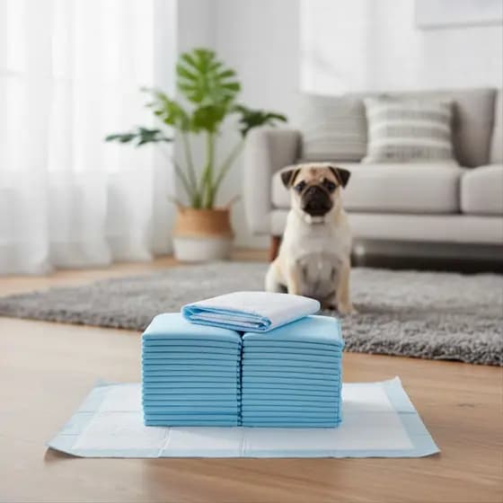 Tapete Higienico Para Caes Descartavel 50 Unidades Pequeno Slim 60x40cm Absorve Até 400ml