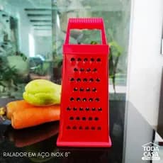Ralador Manual Para Queijos, Legumes, Ralador de Cozinha 4 Faces 21cm