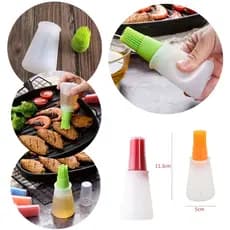 Pincel Culinário Clink Com Dispenser 80ML Artigos de Cozinha - Colors
