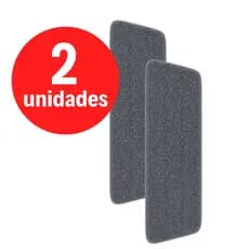 Refil Rodo Mop Spray Microfibra Kit 2 Unidades Reutilizável Limpa Chão Pisos