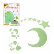 Adesivos Estrelas Luminosas De Teto - Fluorescente Sortidos
