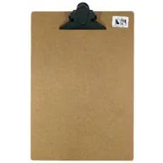 Prancheta A5 Madeira Kit/com 3 unidades