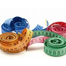 Fita Métrica Para Costura e Medida Corporal 1,5 Metro - CORES SORTIDAS