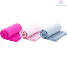 Cobertor Macio e fofinho de Bebê 2 Unidades , Aveludado Antialérgico  Diversas Cores para o Inverno