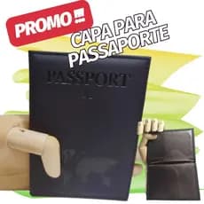 Porta Passaporte Nicho Para Sim Card Cartão e Cédulas