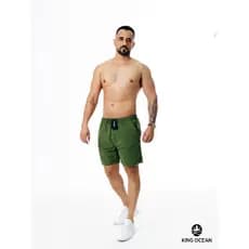 Short Sarja Masculino Mauricinho Lisa Excelente Qualidade