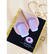 30 pares joias de unha luxo filha Unica (variados)