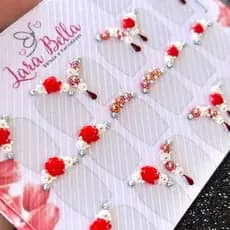 Joias de Unhas Luxo, adesivos de unha, decoração de unha C15