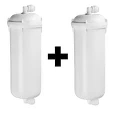 Kit Jogo De Refil Filtro Para Purificador Hoken Hk1000 Pentair As10 Pre + Carvão Par Bbi