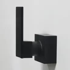 Acabamento Registro Base Deca Padrão 16 Estrias Gaveta Pressão Chuveiro 1/2 ou 3/4 Metal Preto Fosco