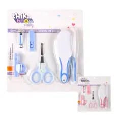 Kit Cuidados e Higiene Para Bebês 06 Peças Sortido-Cortador de unhas