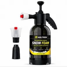 Pulverizador Garrafa  Snow Foam 2L Espuma Lavagem Automotiva Bomba Manual Alta Pressão Noltron