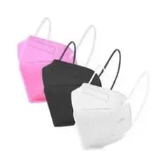Kit 50 Máscaras KN95 PFF2 Respirador Proteção 5 Camadas