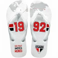 Chinelo Masculino São Paulo 1992 Abuzze - Conforto e Estilo Para Torcedores Tricolor