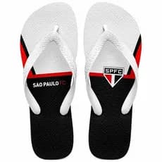 Chinelo Masculino São Paulo FC Conforto e Estilo para o Torcedor Tricolor