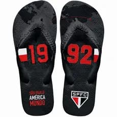 Chinelo Masculino São Paulo 1992 Abuzze - Conforto e Estilo Para Torcedores Tricolor