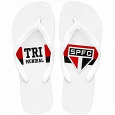 Chinelo Masculino São Paulo Tri Campeão Mundial