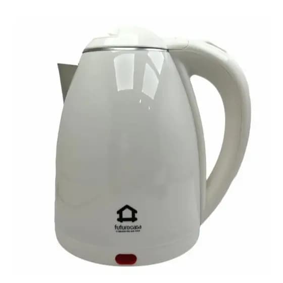 Chaleira Elétrica 1,8L 110V/220V Café Chá Água Quente Branco/Preto/Inox Super Oferta