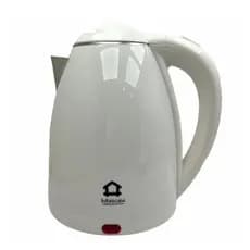 Chaleira Elétrica 1,8L 110V/220V Café Chá Água Quente Branco/Preto/Inox Super Oferta