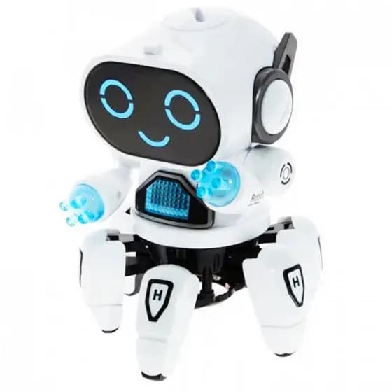 Brinquedo Robô Eletrônico Aranha Dançarino Som E Luzes Ótima Oferta
