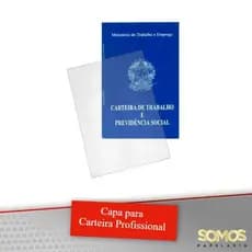 Capa Para Carteira Profissional Kit 50 Unidades