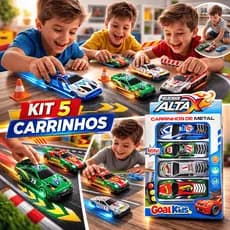 Kit 20 Carrinhos Coloridos Coleção Carros De Brinquedo tipo Hot wheels Colecionavel menino