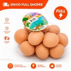 Kit 12 Ovos Caipiras Falsos De Plástico Galinheiro Para Indez Galinha Ovo Falso Brinquedo
