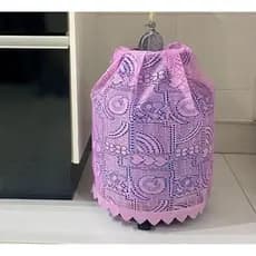 Capa Botijão Bujão De Gás Renda Cores