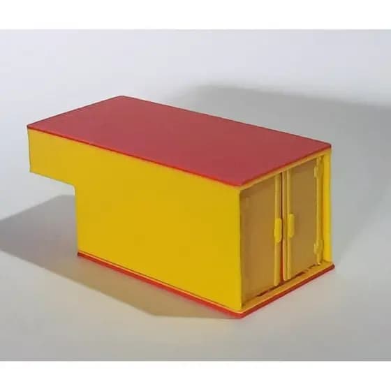 Kit 3D para Montar Baú na T2 Pickup da Hotwheels