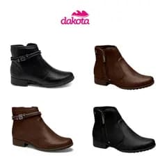 BOTA FEMININA CANO CURTO DAKOTA G9554/DA922/DA923.